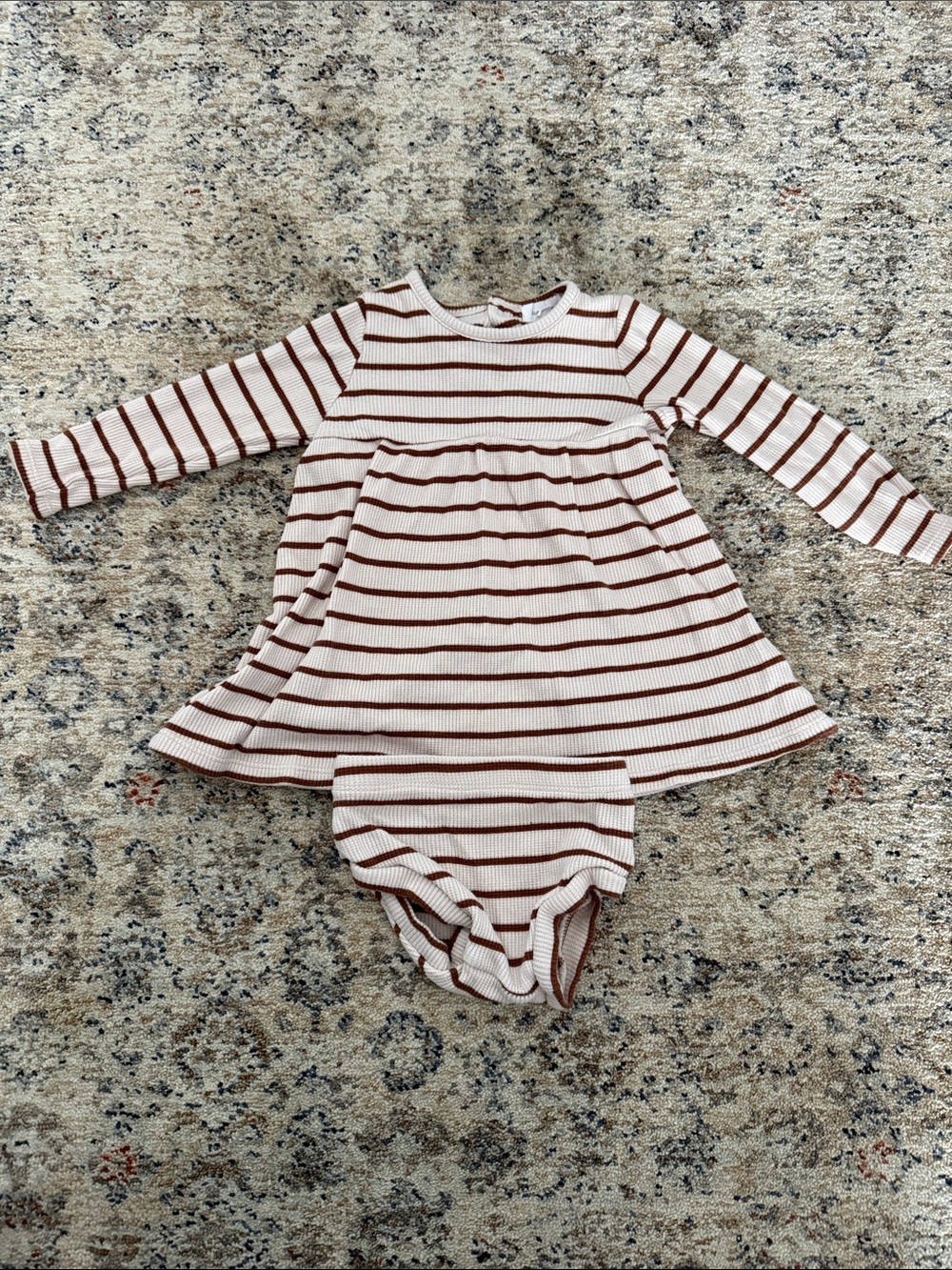Angel Dear Long Sleeve Dress & Bloomer Set - Size 18-24mos.